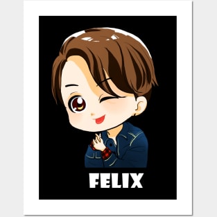 STRAY KIDS FELIX CHIBI Posters and Art